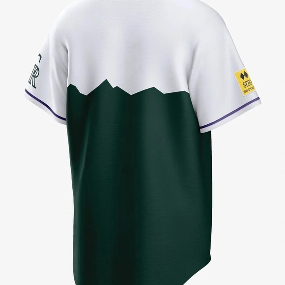 Nike MLB Colorado Rockies City Connect Replica Baseball Jersey 16334 - Picture 2 of 13